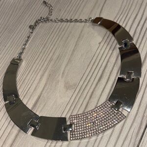 Lia Sophia Silver and diamonds Necklace